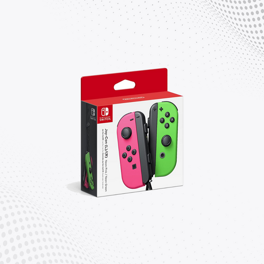 Nintendo Switch JoyCon Pink Green