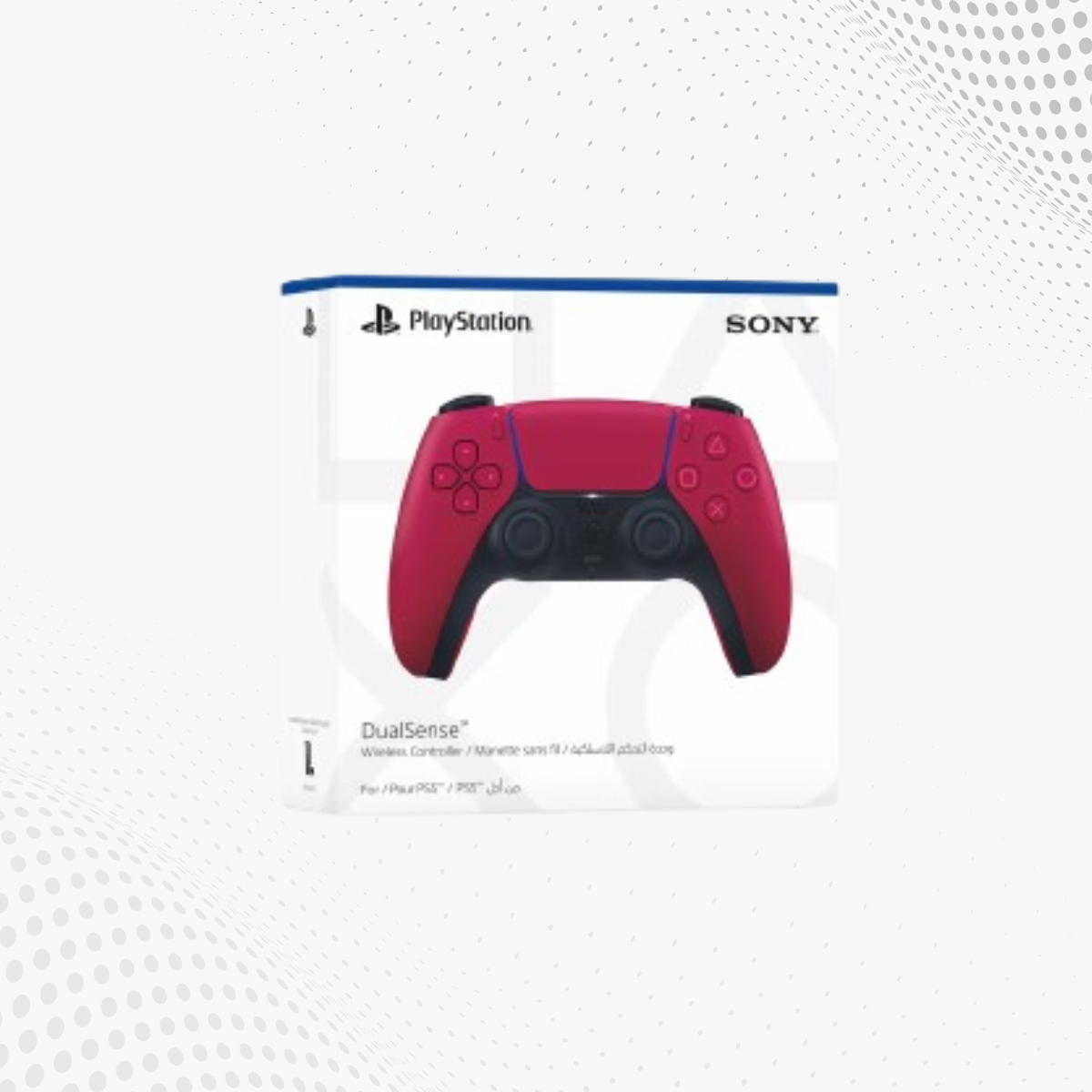 PS5 Controller Cosmic Red