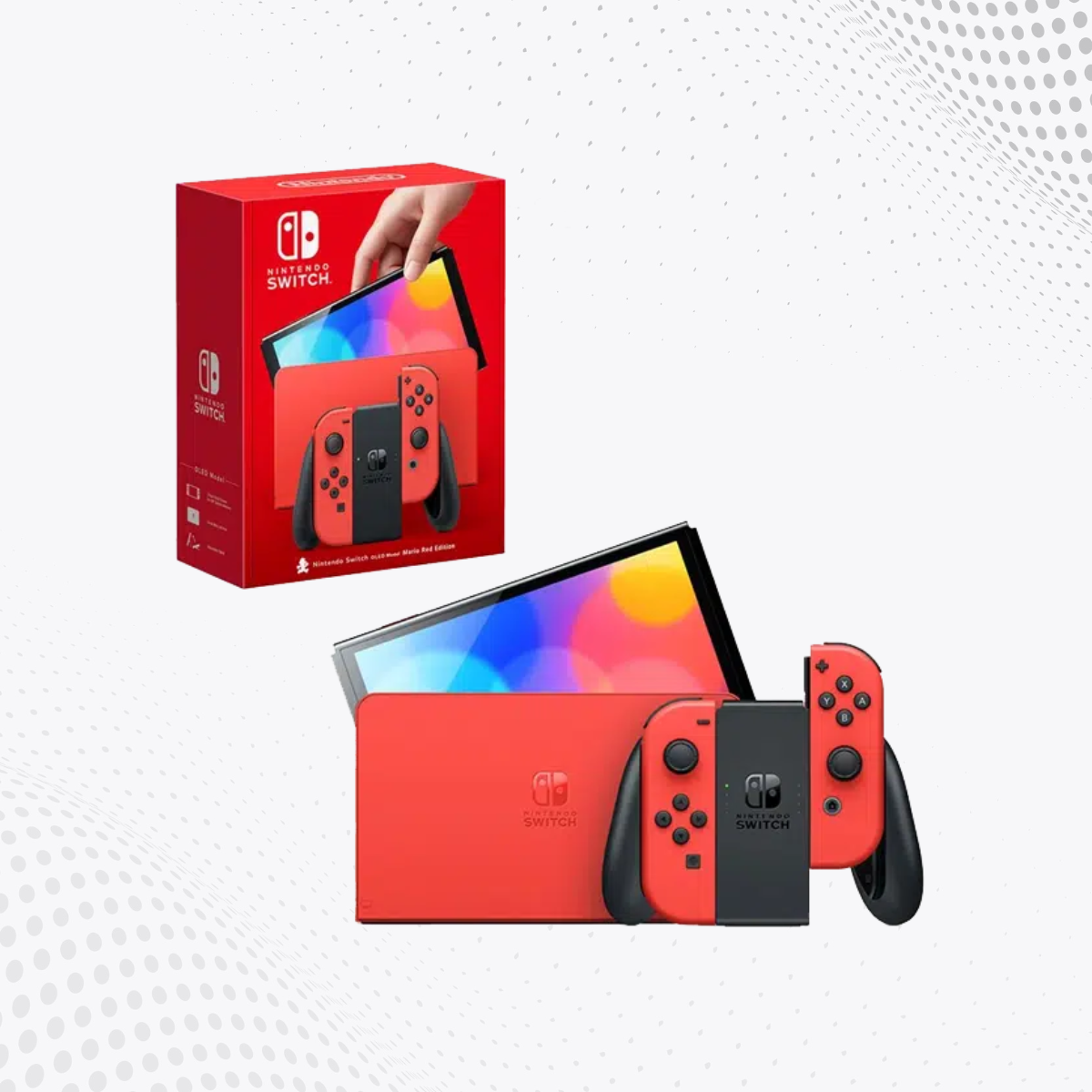 Nintendo Switch OLED – Mario Red Edition