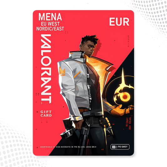 Valorant Gift Card EUR MENA Price in Pakistan