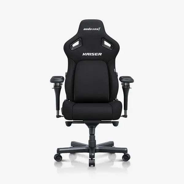 AndaSeat Kaiser 4 V2 Carbon Black chair with magnetic head pillow – Mega Games