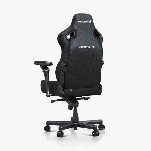 AndaSeat Kaiser 4 V2 premium Carbon Black fabric seat – Mega Games