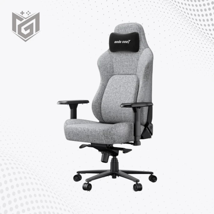 Buy AndaSeat Phantom 4 Pro grey fabric gaming chair in Pakistan – Mega Games