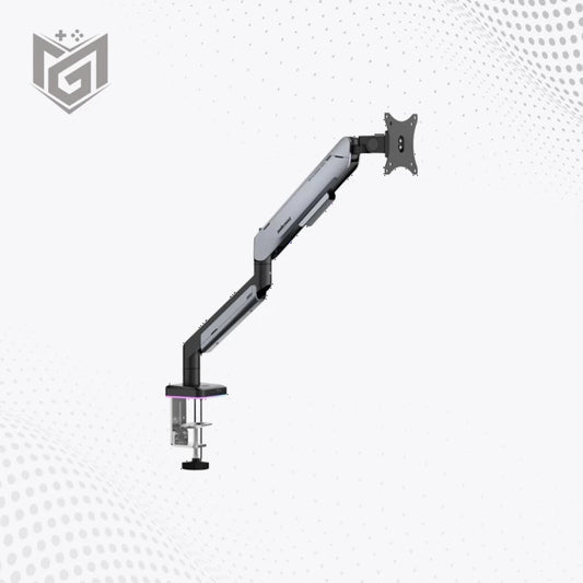 AndaSeat STEALTH PRO II RGB A9X Black Titanium Single Monitor Arm AD-W-A9X-1S-BT - Mega Games