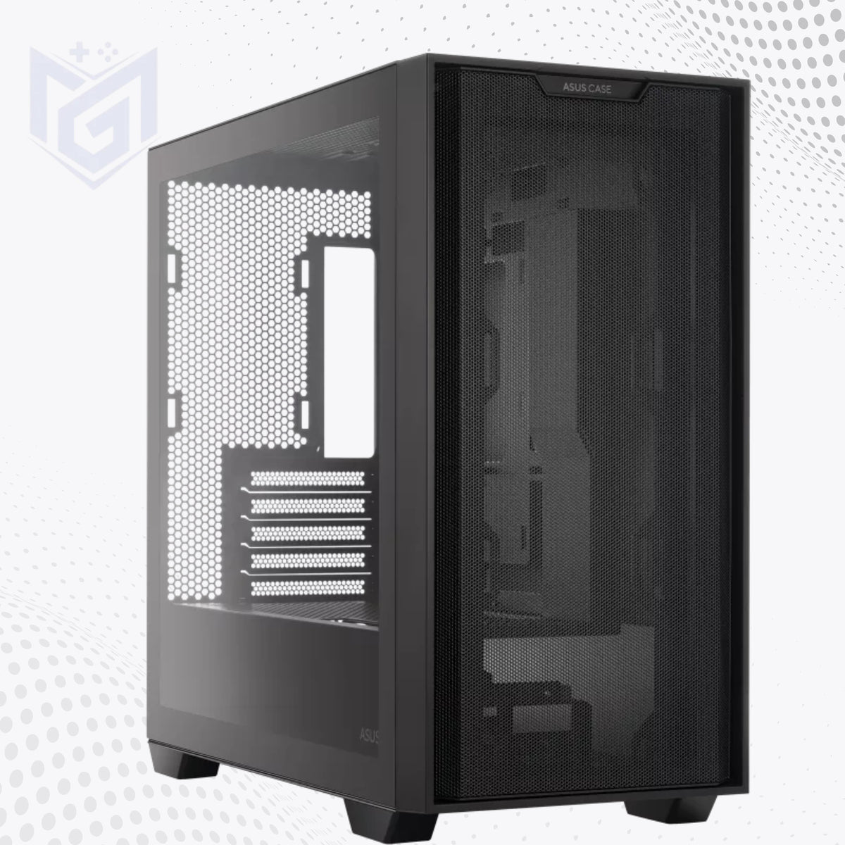 ASUS A21 micro-ATX case price in Pakistan at Mega Games, white mid-tower PC case