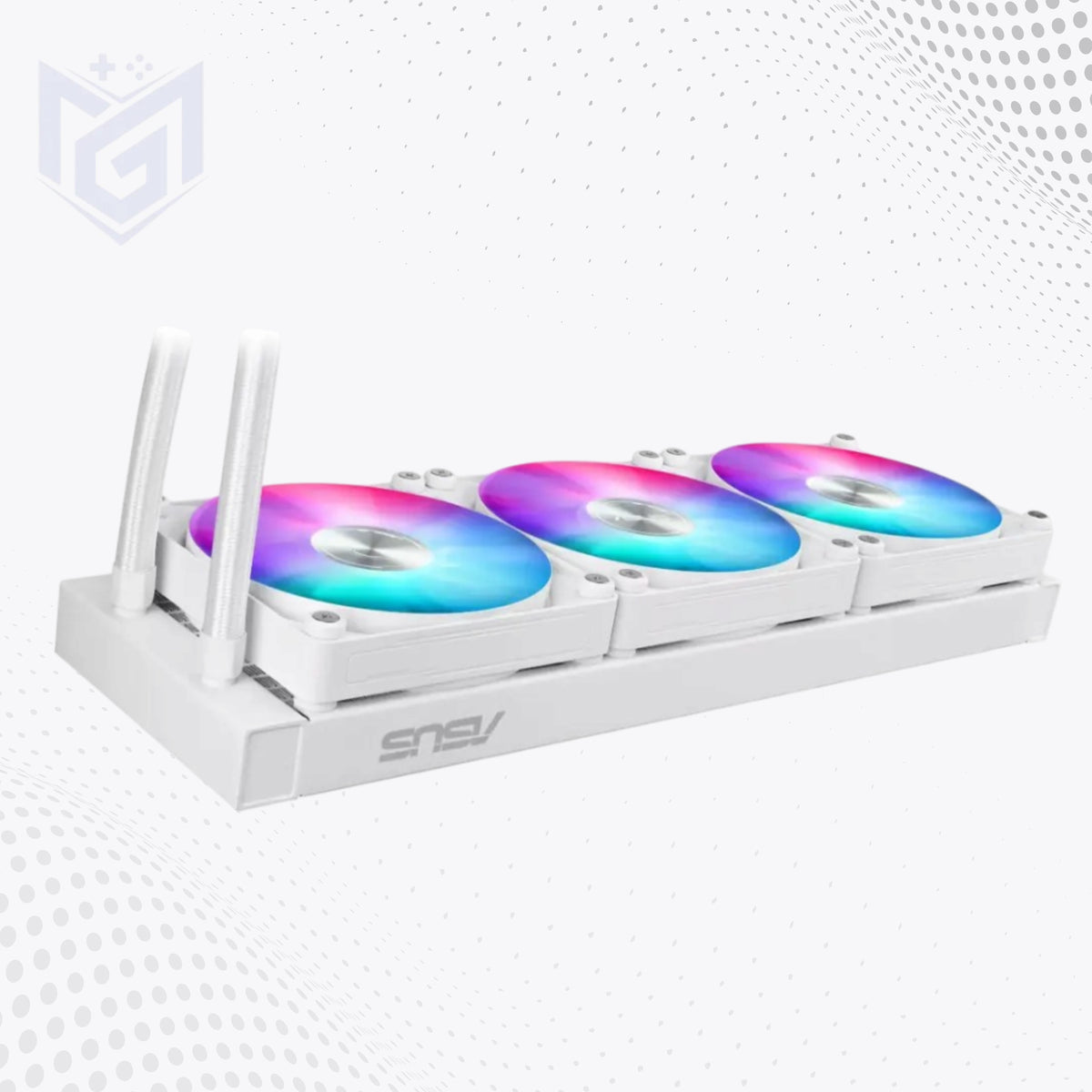 ASUS MAX Gaming LC 360 ARGB LCD price in Pakistan at Mega Games, white 360mm AIO CPU cooler with LCD screen