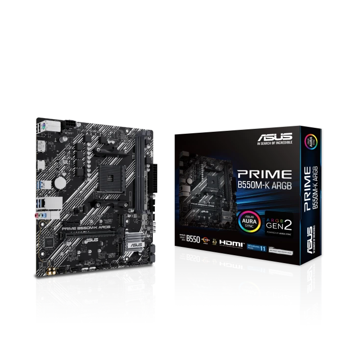 ASUS Prime B550M-K price in Pakistan at Mega Games, AMD B550 AM4 micro ATX motherboard