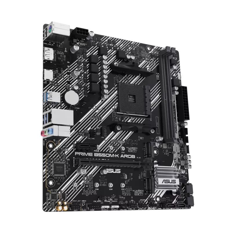 ASUS Prime B550M-K price in Pakistan at Mega Games, AMD B550 AM4 micro ATX motherboard