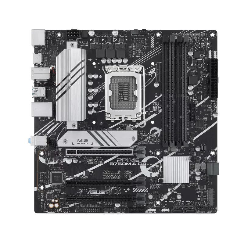 ASUS Prime B760M-A D4-CSM Intel 12th 13th Gen MicroATX Motherboard - Mega Games