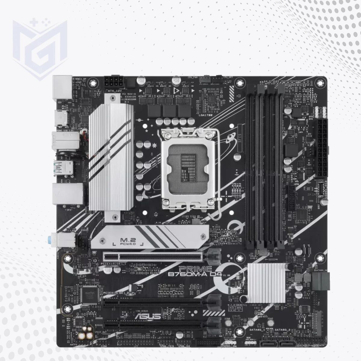 ASUS Prime B760M-A D4-CSM Intel 12th 13th Gen Micro-ATX DDR4 Motherboard Price in Pakistan - Mega Games