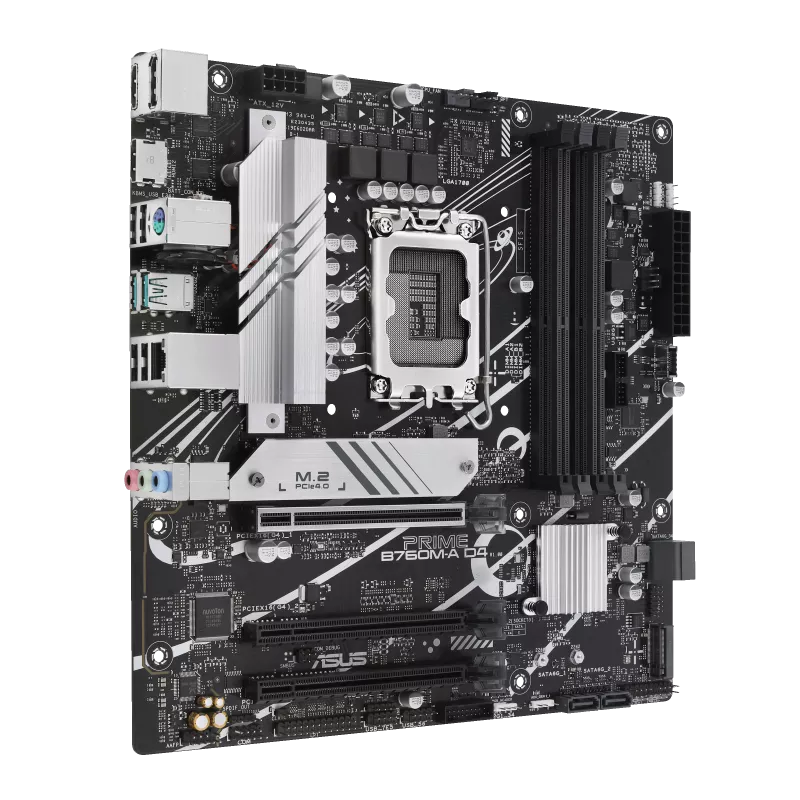 ASUS Prime B760M-A D4-CSM Intel 12th 13th Gen MicroATX Motherboard - Mega Games