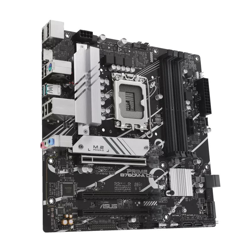 ASUS Prime B760M-A D4-CSM Intel 12th 13th Gen MicroATX Motherboard - Mega Games