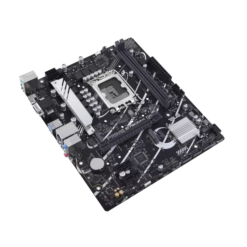 ASUS Prime B760M-K D4 Intel 12th 13th 14th Gen MicroATX Motherboard - Mega Games