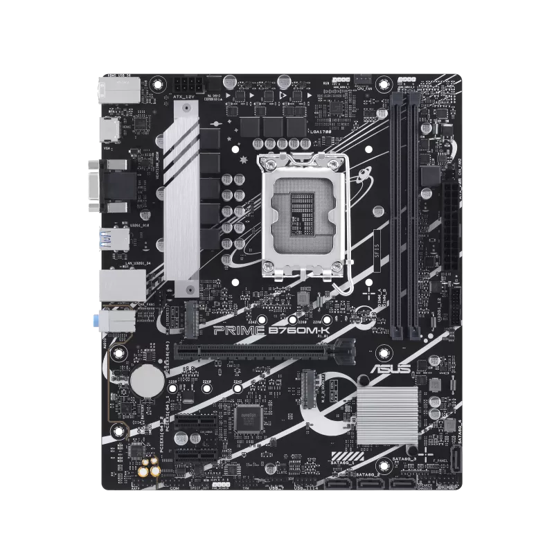 Asus Prime B760M-K DDR5 Intel 12/13/14th Gen microATX Motherboard