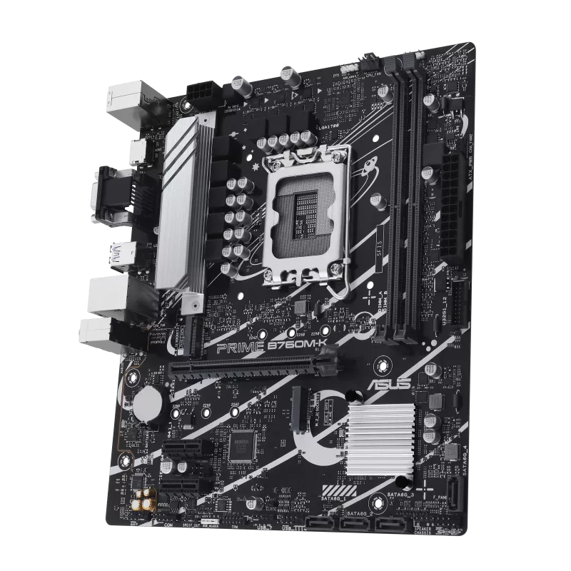 Asus Prime B760M-K DDR5 Intel 12/13/14th Gen microATX Motherboard