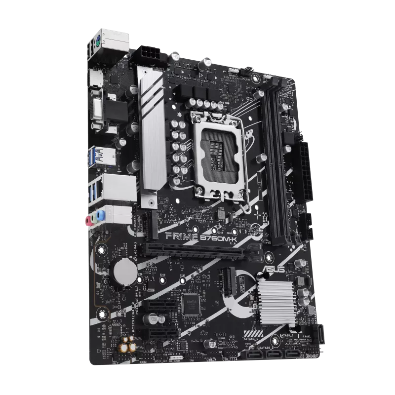 Asus Prime B760M-K DDR5 Intel 12/13/14th Gen microATX Motherboard