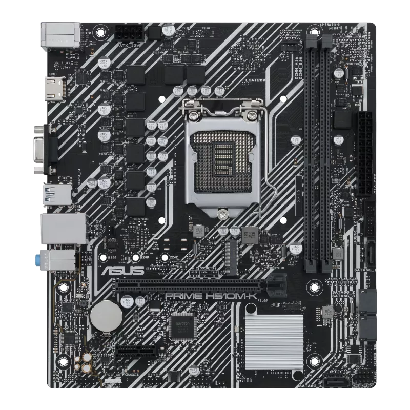 ASUS Prime H510M-K Intel 10th 11th Gen MicroATX Motherboard - Mega Games