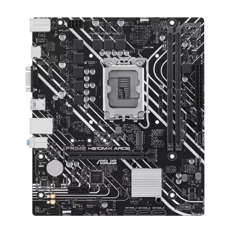 ASUS Prime H610M-K ARGB DDR5 Intel 12th 13th 14th Gen Motherboard - Mega Games