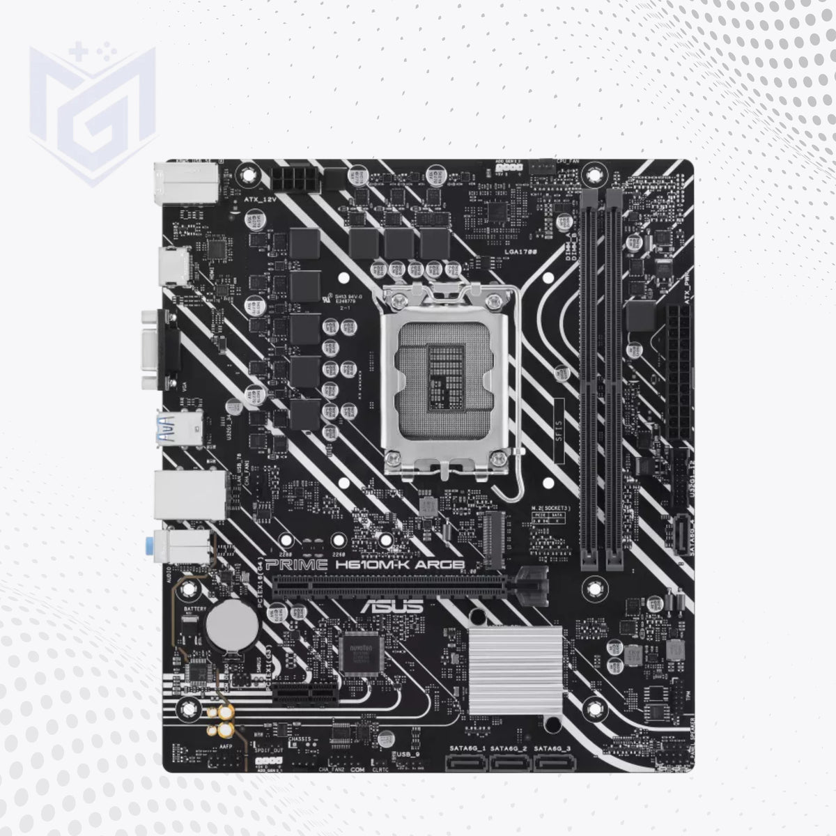 ASUS Prime H610M-K D4 Intel 12th 13th Gen MicroATX Motherboard - Mega Games