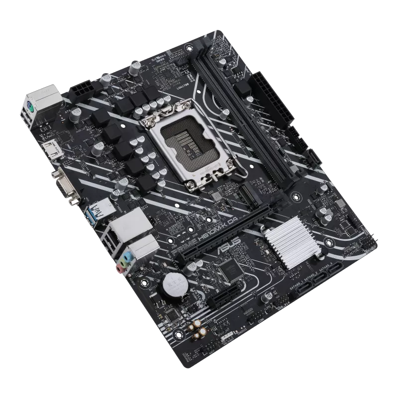 ASUS Prime H610M-K D4 Intel 12th 13th Gen MicroATX Motherboard - Mega Games