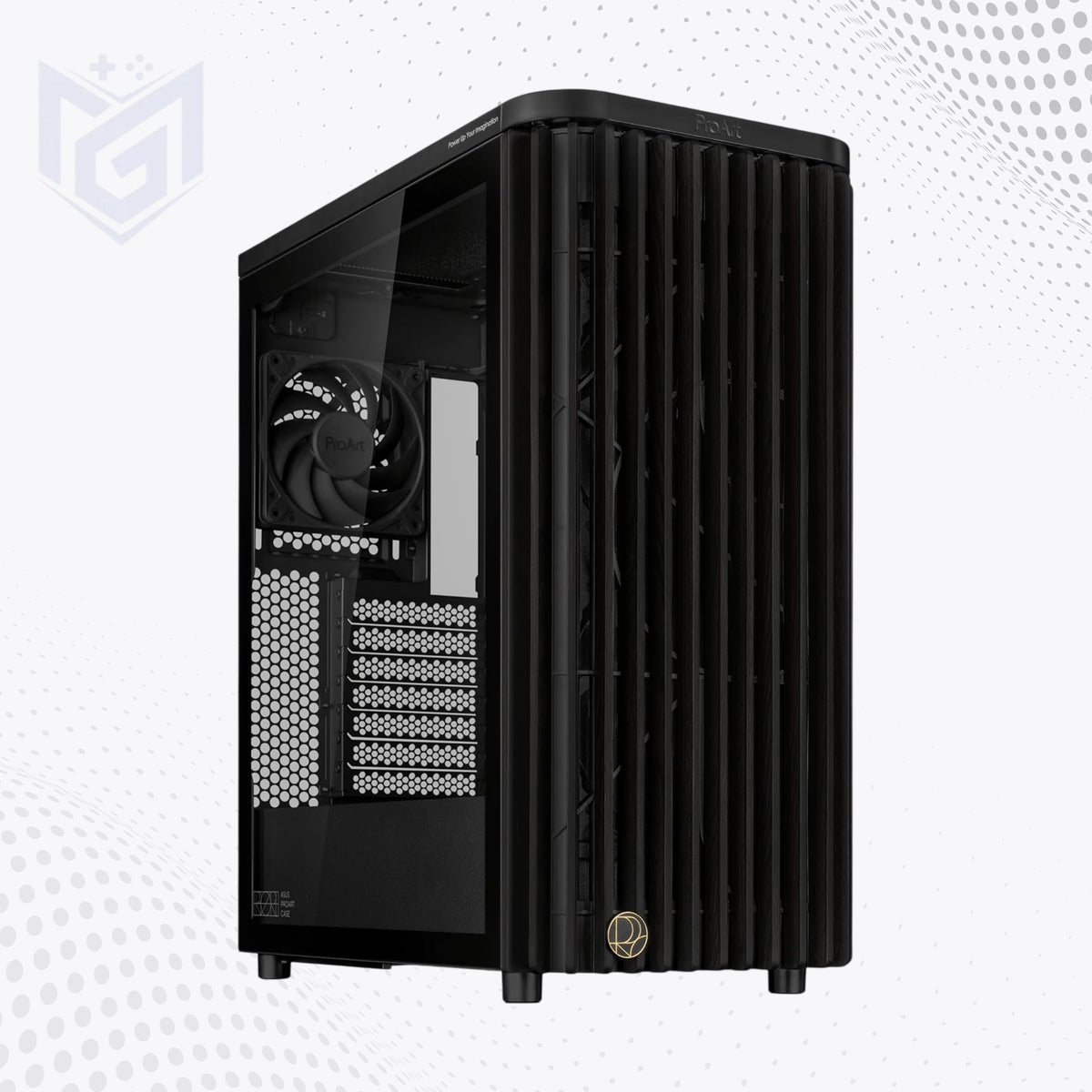 ASUS ProArt PA401 Wood Edition case price in Pakistan at Mega Games, ATX PC case with wood front