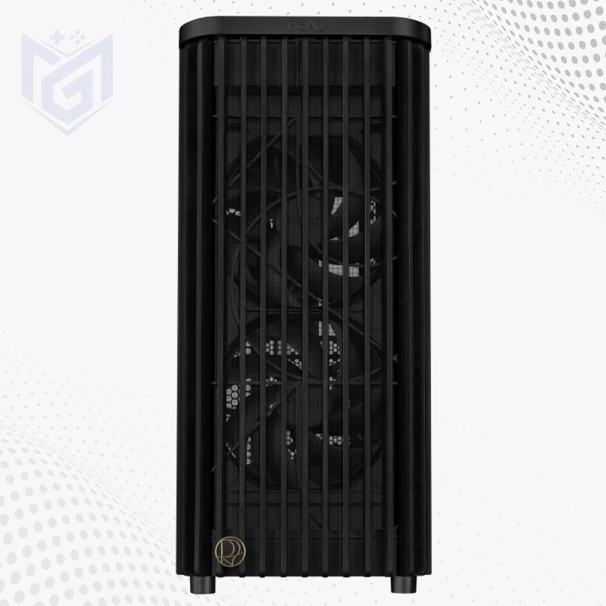 ASUS ProArt PA401 Wood Edition gaming case price in Pakistan at Mega Games, black ATX case with wood front