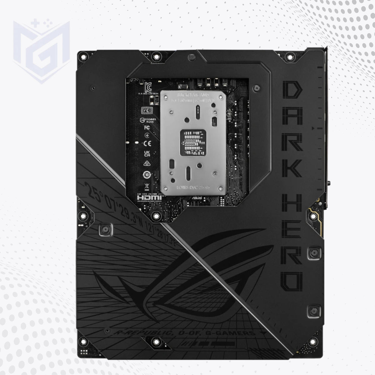 ASUS ROG Crosshair X870E Dark Hero price in Pakistan at Mega Games, AMD X870E AM5 ATX motherboard