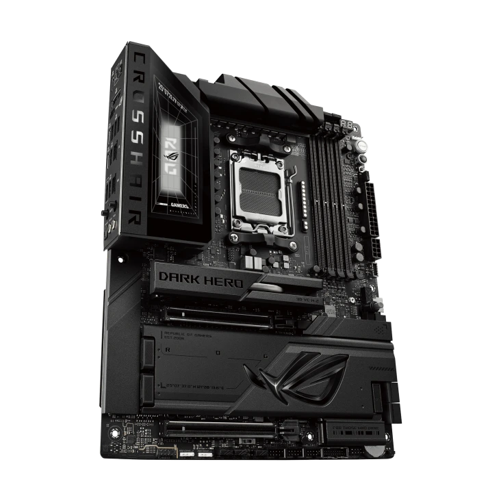 ASUS ROG Crosshair X870E Dark Hero price in Pakistan at Mega Games, AMD X870E AM5 ATX motherboard