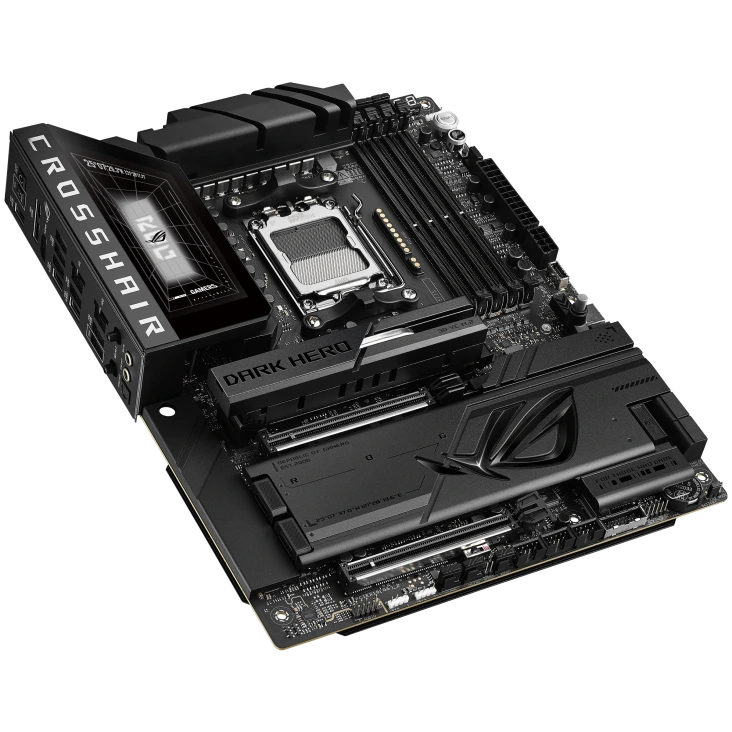 ASUS ROG Crosshair X870E Dark Hero price in Pakistan at Mega Games, AMD X870E AM5 ATX motherboard