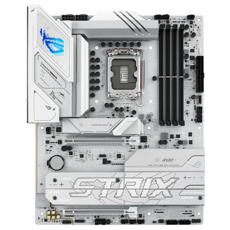 ASUS ROG Strix B860-A Gaming WiFi motherboard box, available at Mega Games PK