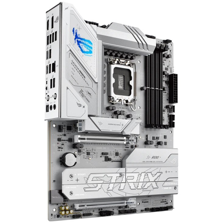 ASUS ROG Strix B860-A Gaming WiFi price in Pakistan at Mega Games, B860 LGA 1851 ATX motherboard