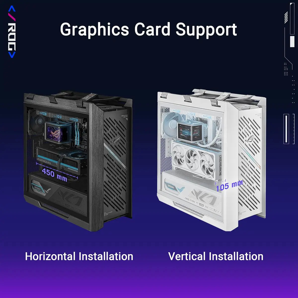 ASUS ROG Strix Helios II case price in Pakistan at Mega Games, white E-ATX gaming PC case
