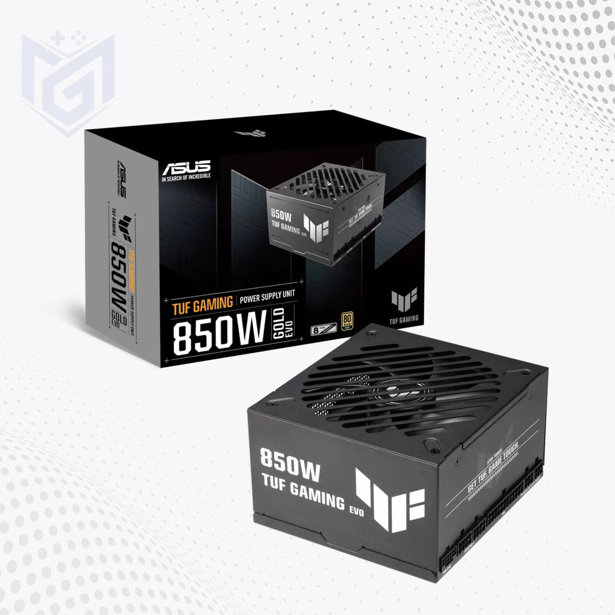ASUS TUF Gaming 850W Gold EVO power supply price in Pakistan at Mega Games, ATX 3.1 fully modular PSU