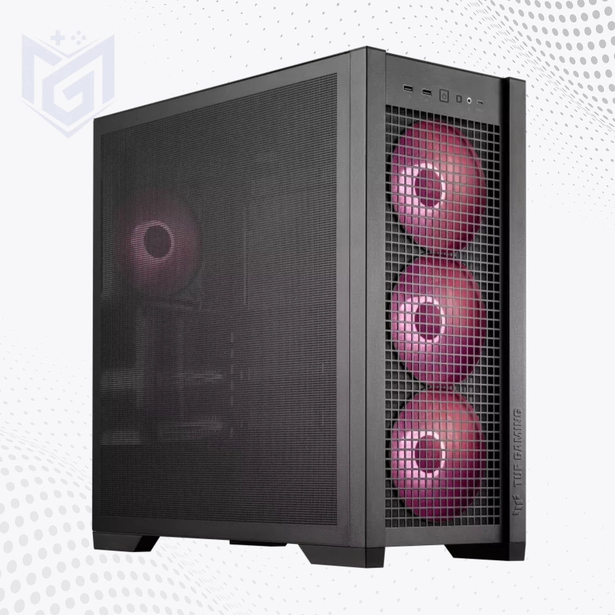 ASUS TUF Gaming GT302 ARGB case price in Pakistan at Mega Games, white ATX mid-tower gaming case