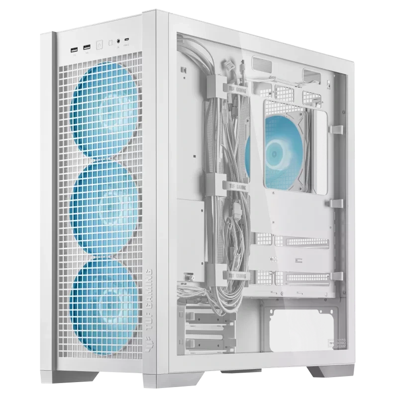 ASUS TUF Gaming GT302 ARGB case price in Pakistan at Mega Games, white ATX mid-tower gaming case