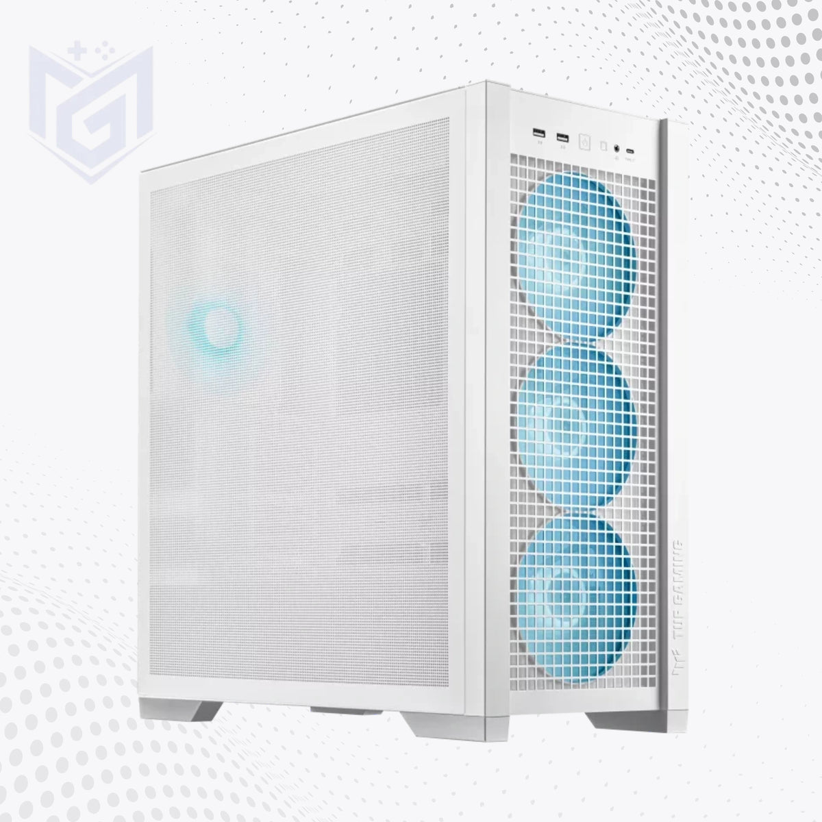 ASUS TUF Gaming GT302 ARGB case price in Pakistan at Mega Games, white ATX mid-tower gaming case