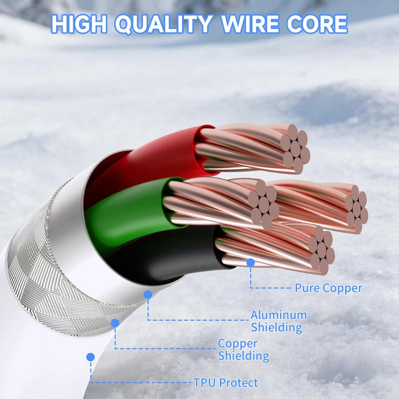 ATTACK SHARK C08 2-in-1 Custom Aviation Cable for 8kHz Magnetic Keyboards - Mega Games