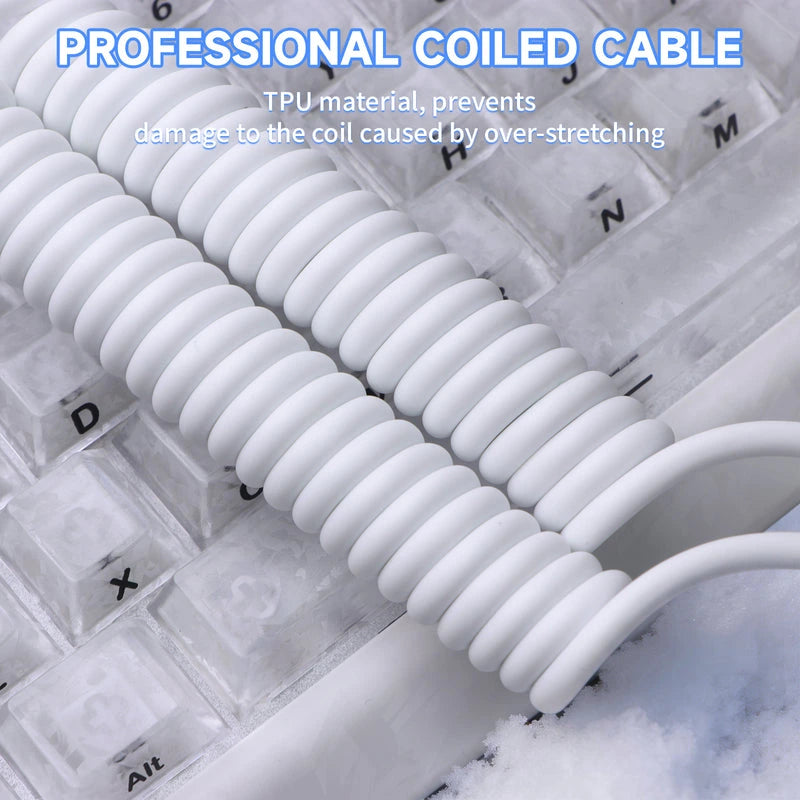 ATTACK SHARK C08 2-in-1 Custom Aviation Cable for 8kHz Magnetic Keyboards - Mega Games