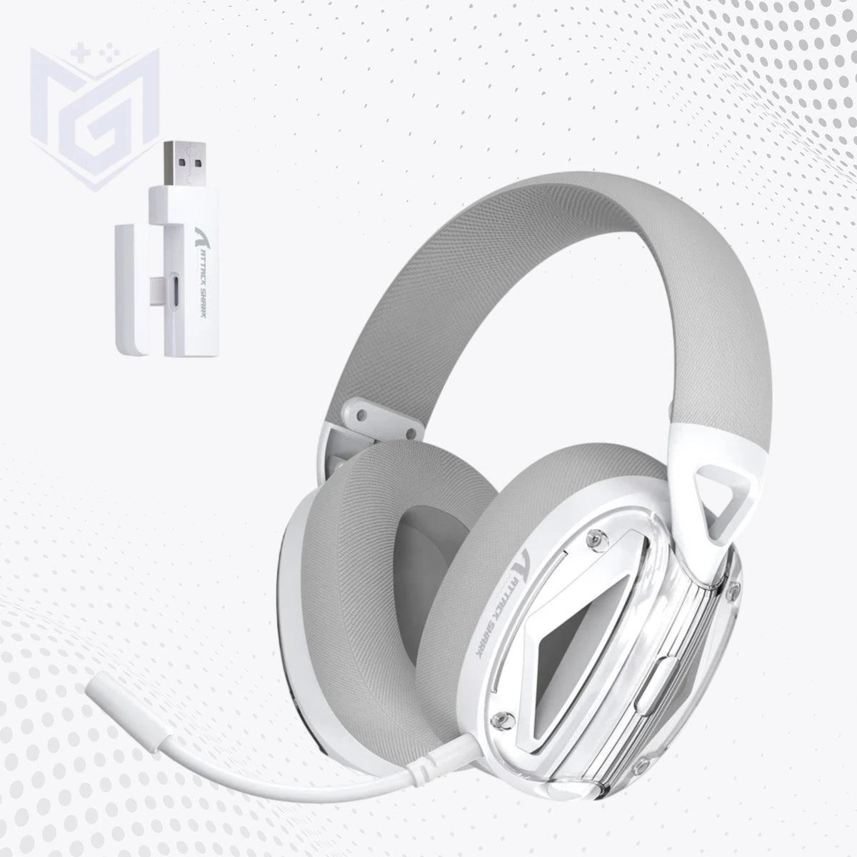 ATTACK SHARK L60 Ultra-Light Tri-Mode Gaming Headset Price in Pakistan - Mega Games