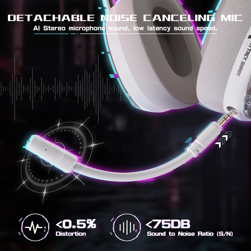 ATTACK SHARK L60 Ultra-Light Tri-Mode Gaming Headset