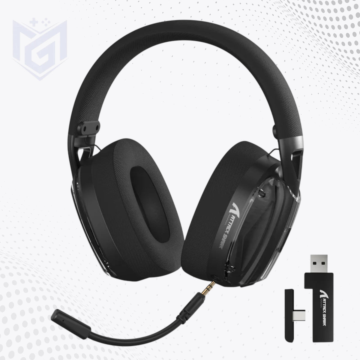 ATTACK SHARK L60 Ultra-Light Tri-Mode Gaming Headset Price in Pakistan - Mega Games
