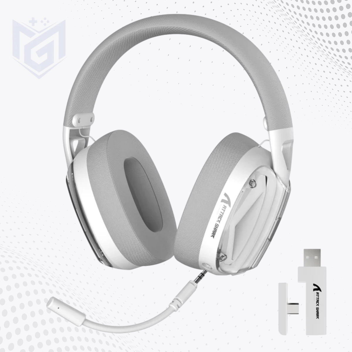 ATTACK SHARK L60 Ultra-Light Tri-Mode Gaming Headset Price in Pakistan - Mega Games