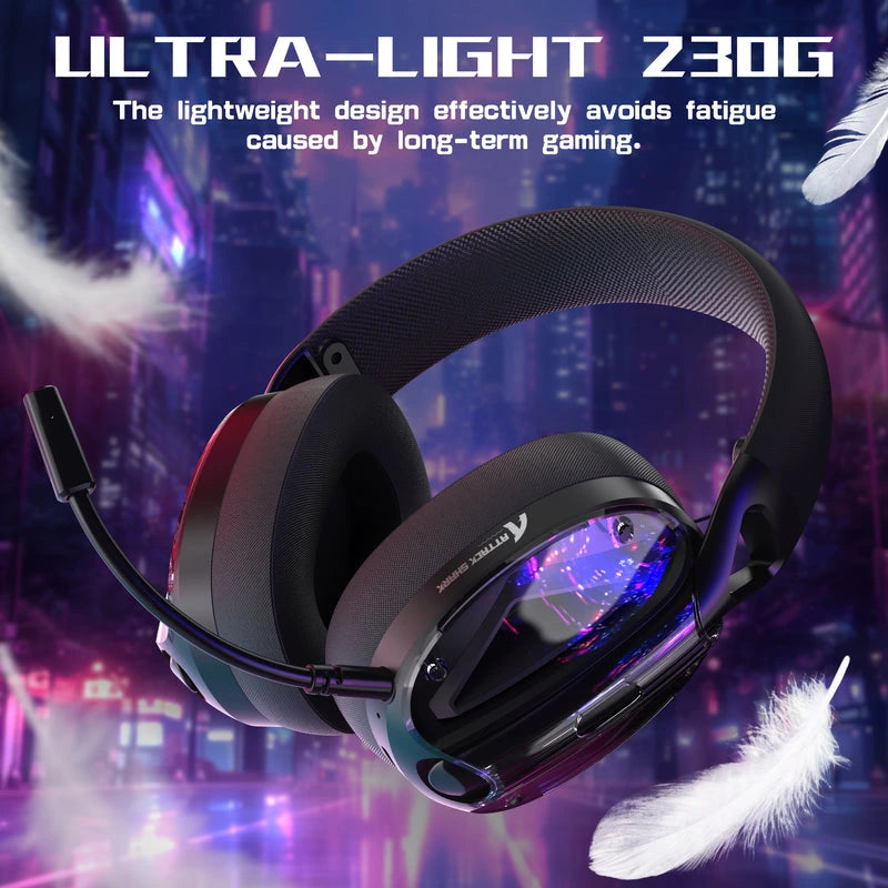 ATTACK SHARK L60 Ultra-Light Tri-Mode Gaming Headset Price in Pakistan - Mega Games