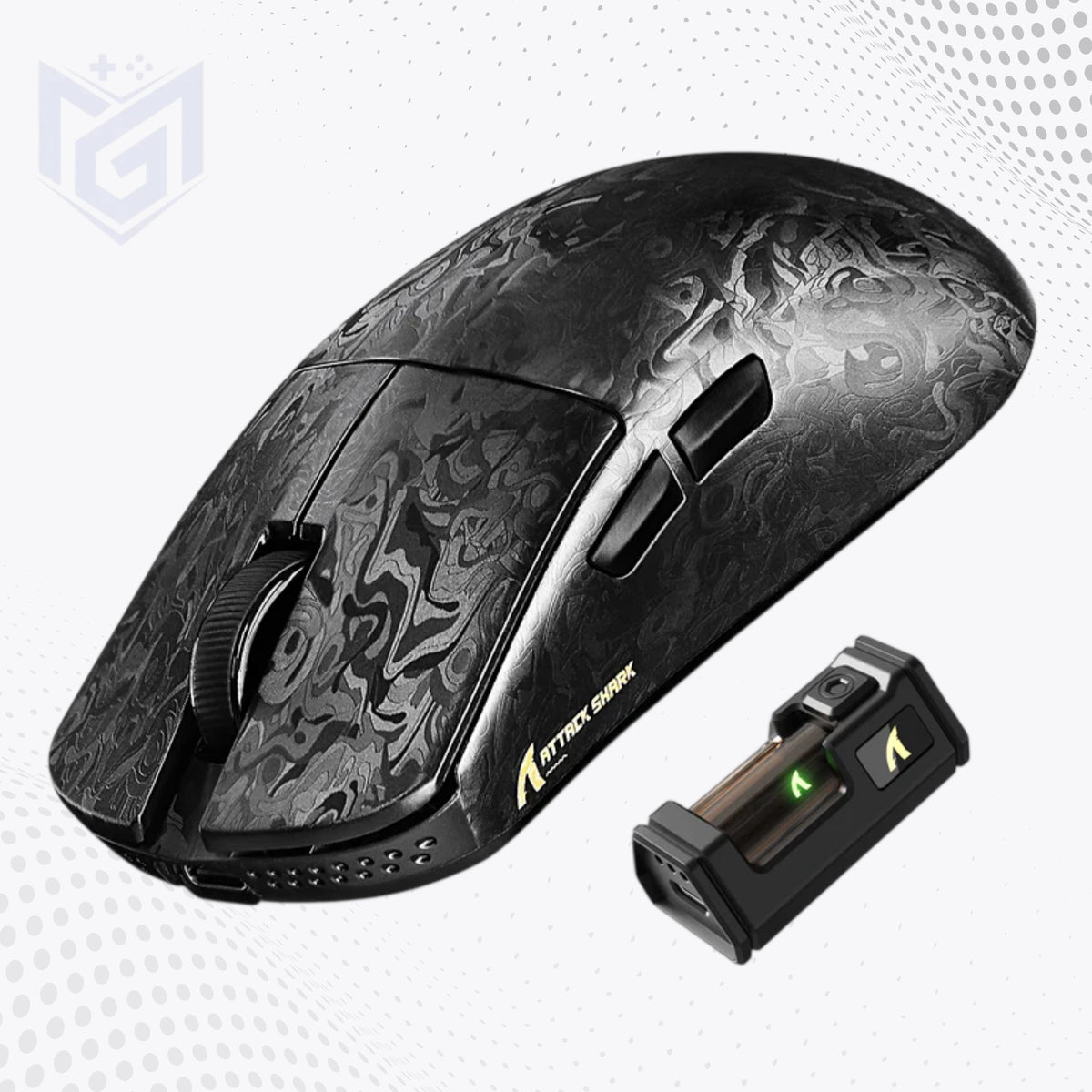 ATTACK SHARK R11 ULTRA Carbon Fiber Wireless 8K Gaming Mouse Price in Pakistan - Mega Games
