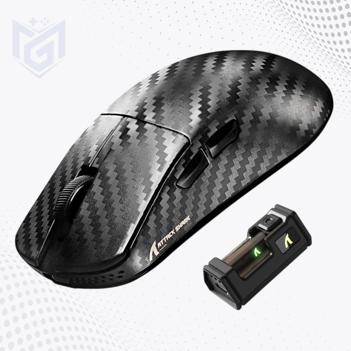 ATTACK SHARK R11 ULTRA Carbon Fiber Wireless 8K Gaming Mouse Price in Pakistan - Mega Games