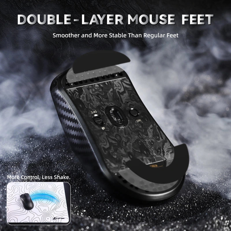 ATTACK SHARK R11 ULTRA Carbon Fiber Wireless 8K Gaming Mouse Price in Pakistan - Mega Games