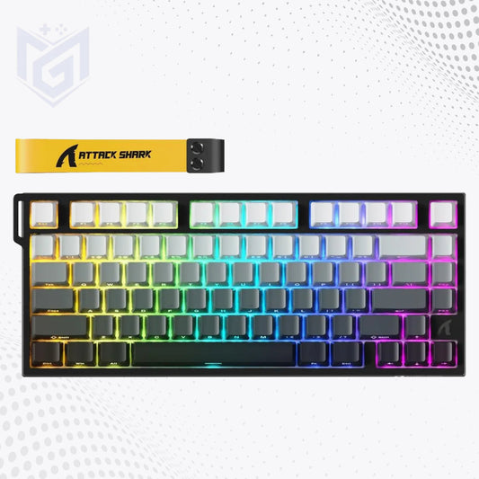 Attack Shark R82 HE Rapid Trigger Magnetic Gaming Keyboard Moonlight Price in Pakistan