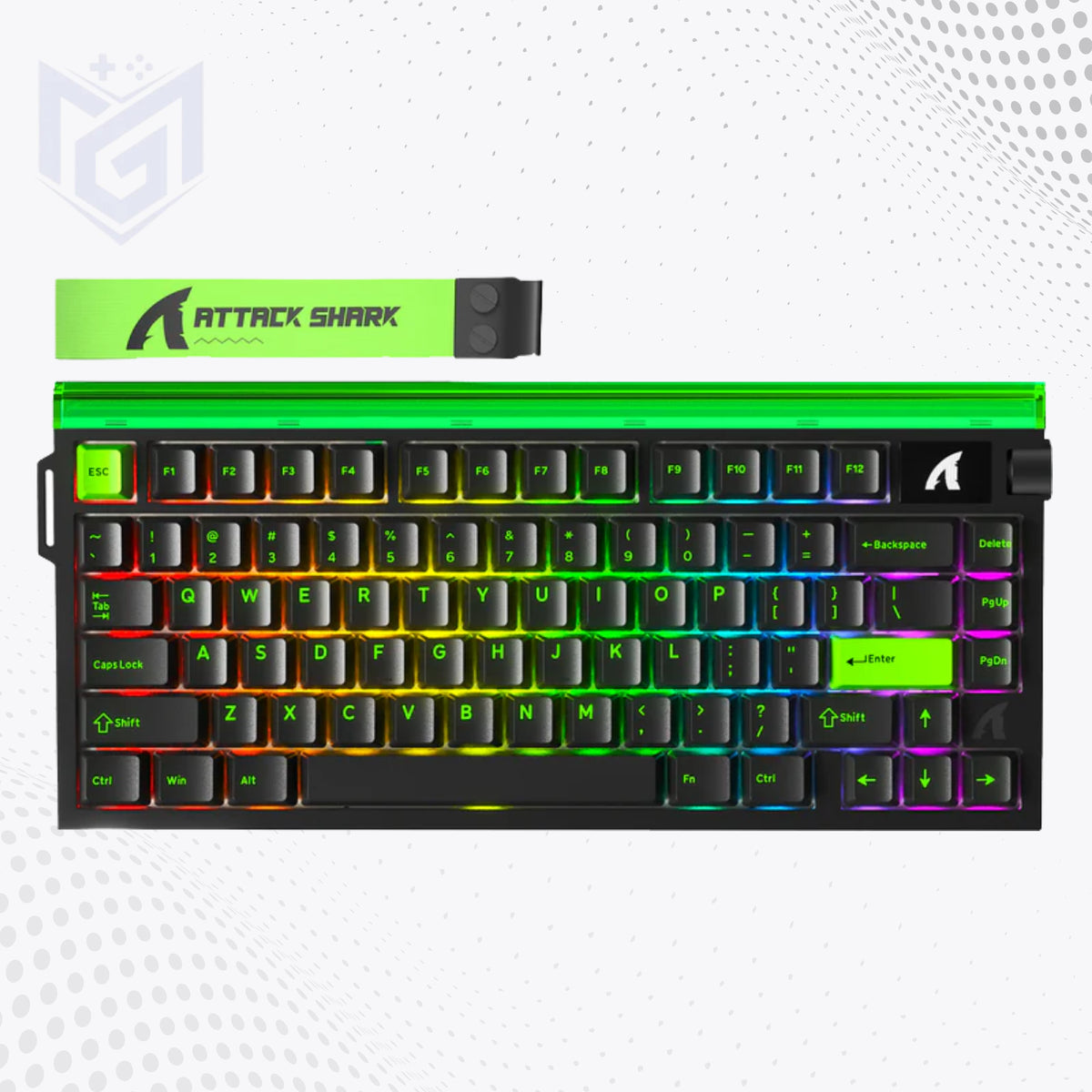 ATTACK SHARK R85 HE Rapid Trigger Keyboard Moonlight Price in Pakistan - Mega Games