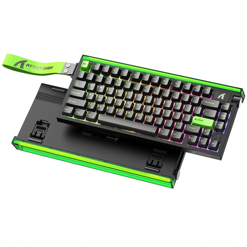 ATTACK SHARK R85 HE Rapid Trigger Keyboard Moonlight Price in Pakistan - Mega Games