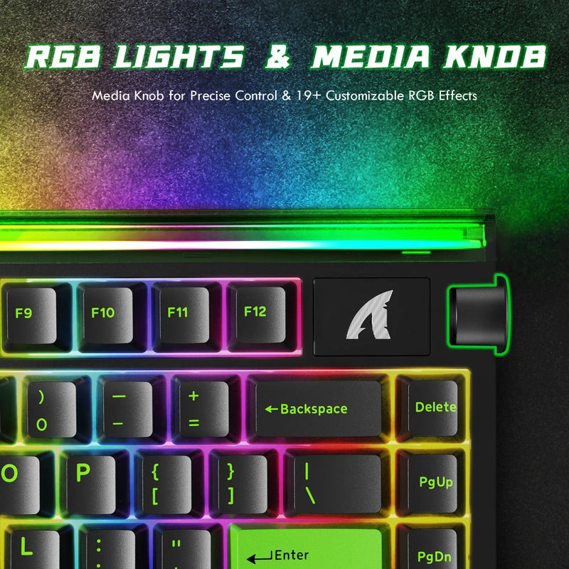 ATTACK SHARK R85 HE Rapid Trigger Keyboard Moonlight Price in Pakistan - Mega Games